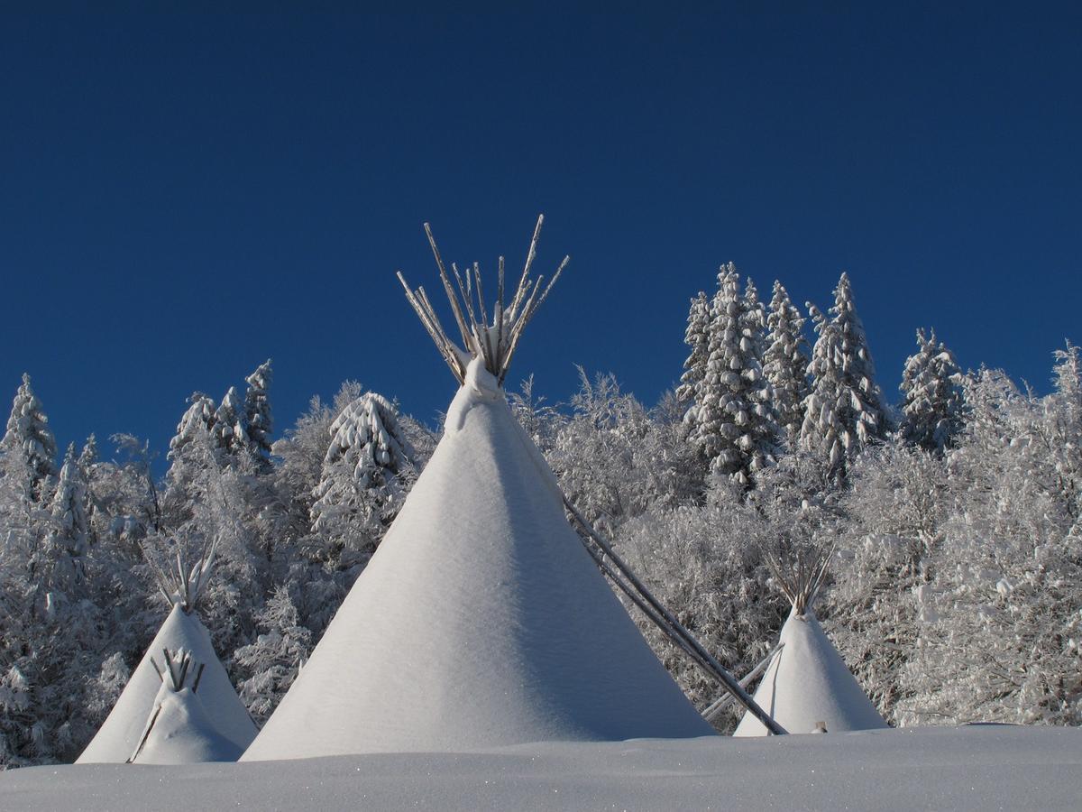 La Féclaz Village Tipi المظهر الخارجي الصورة