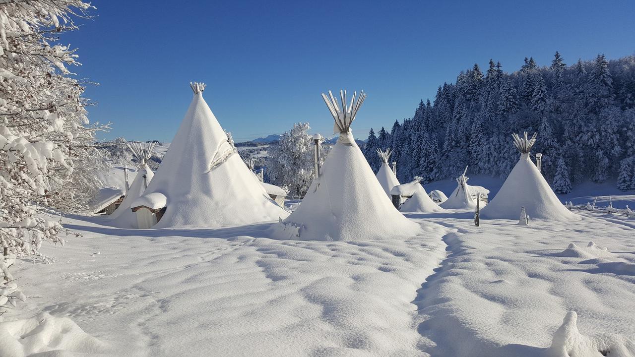 La Féclaz Village Tipi المظهر الخارجي الصورة