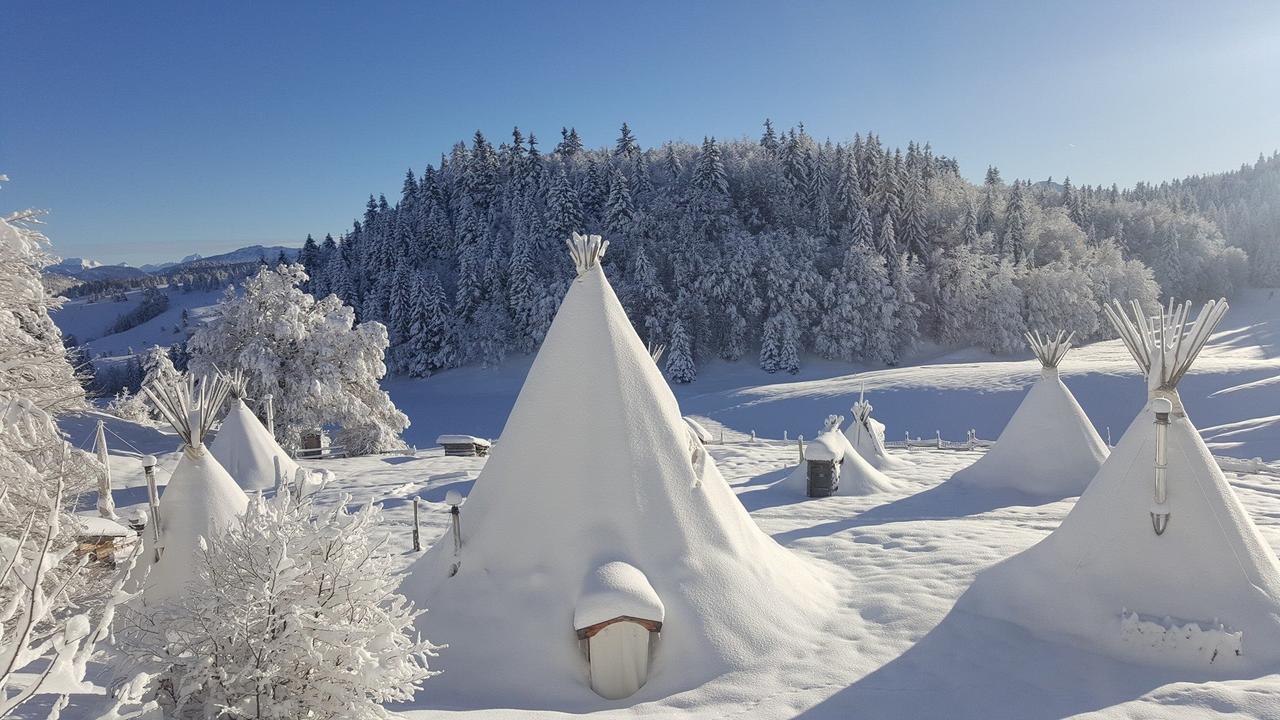 La Féclaz Village Tipi المظهر الخارجي الصورة